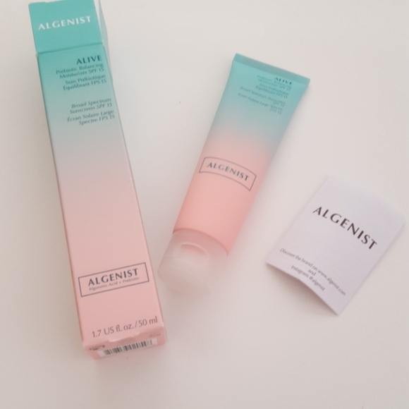 Algenist NIB ALIVE Prebiotic Balancing Moisturizer - Picture 2 of 3